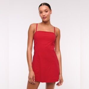 Abercrombie bra free linen dress NWT